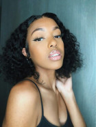 The hair is absolutely beautiful, once it dri