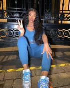 Hair is amazing! Love the texture. True to le