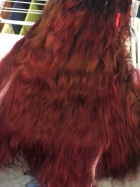 I bleached and dyed the hair and the quality 