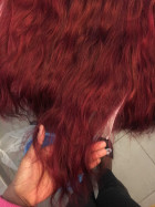 I bleached and dyed the hair and the quality 