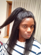 First impression: This hair is so soft and pr