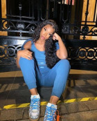 Hair is amazing! Love the texture. True to le