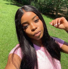 The straight wig is very beautiful! Nice qual