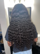 the hair is good quality and looks just like 