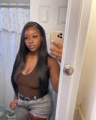 The hair is very beautiful and soft, arrived