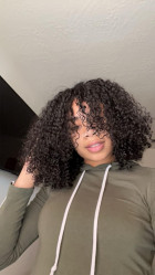 Fits perfectly. Loving the curls. Looks so na