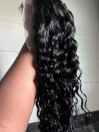 The hair is SUPER SOFTT!! It is very true to