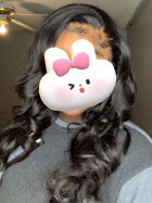 This wig is amazing. The hair comes with no s