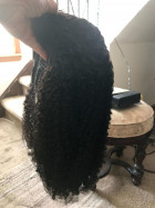 The hair is amazing. So soft, easy to put on.