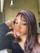 I love this wig so much. I styled it differen