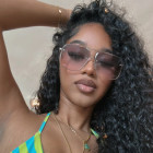 I received the hair earlier than scheduled. T