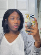 I received my bob glueless wig and I’m sup