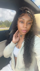 Great hair. No flaw, it is exactly what it lo