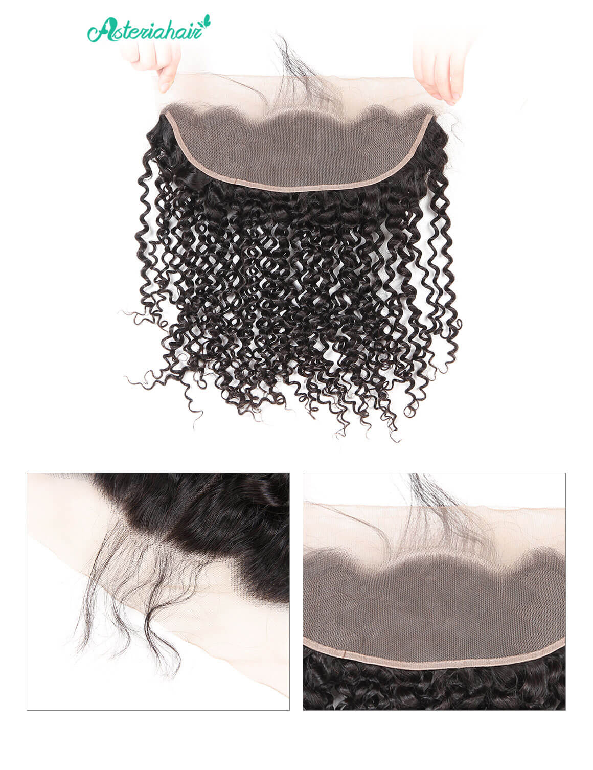 Jerry curly lace frontal
