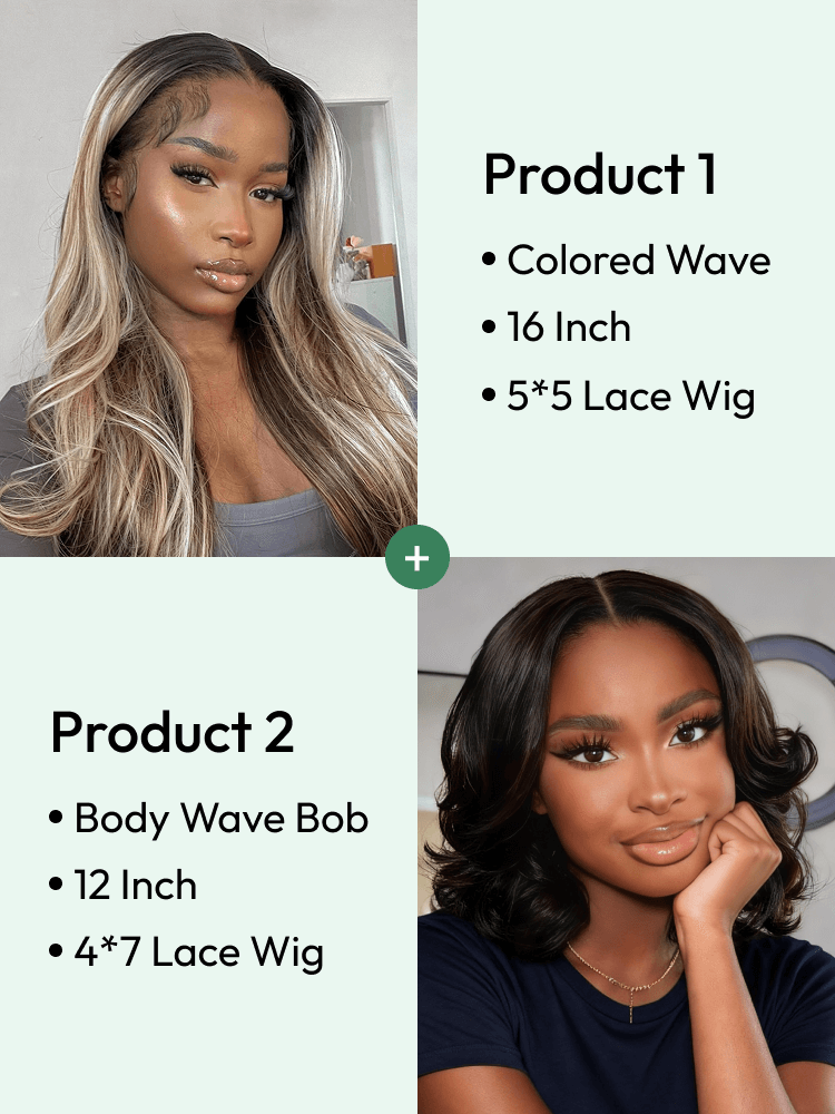 pack deal huamn hair lace wig